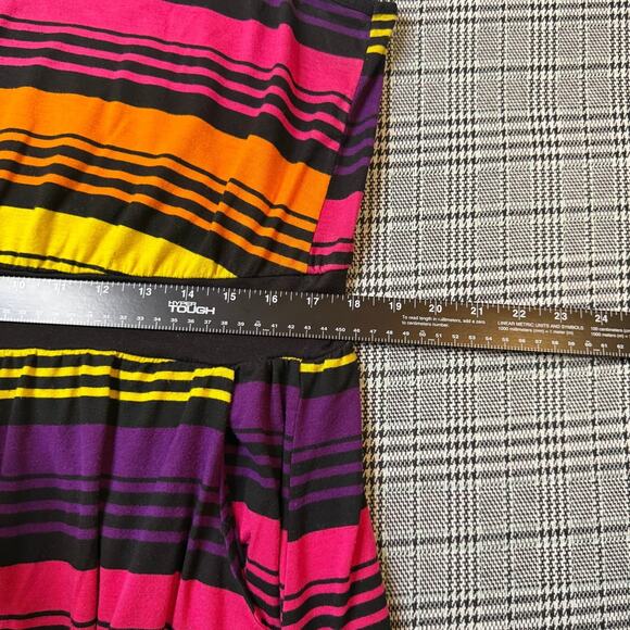 Torrid Women's Dress Multicolor Striped Sleeveless Size 2 - Picture 3 of 6